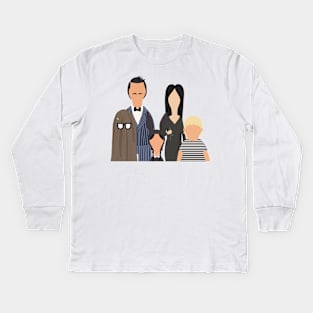 The Belchers x Addams Family Kids Long Sleeve T-Shirt